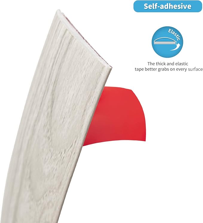 Art3d Self Adhesive Vinyl Floor Transition Strip, Laminate Floor Strip Floor - Image 9