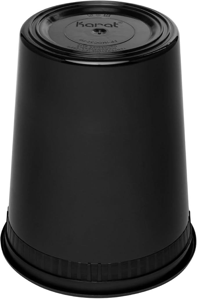 Karat [32oz - 240 ct Black PP Injection Molded Round Deli Containers - Image 9