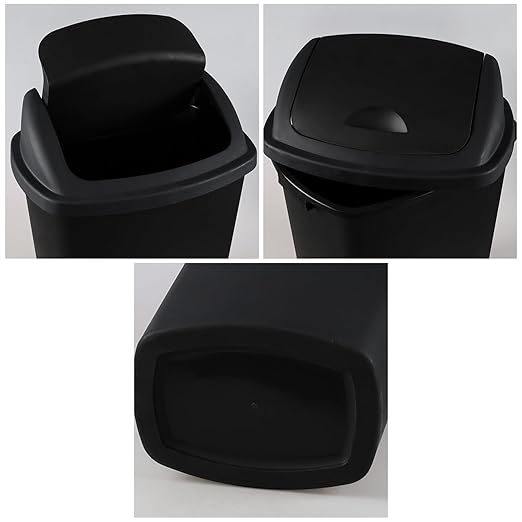 Teyyvn 18 Gallon Tall Plastic Kitchen Trash Can - Image 3