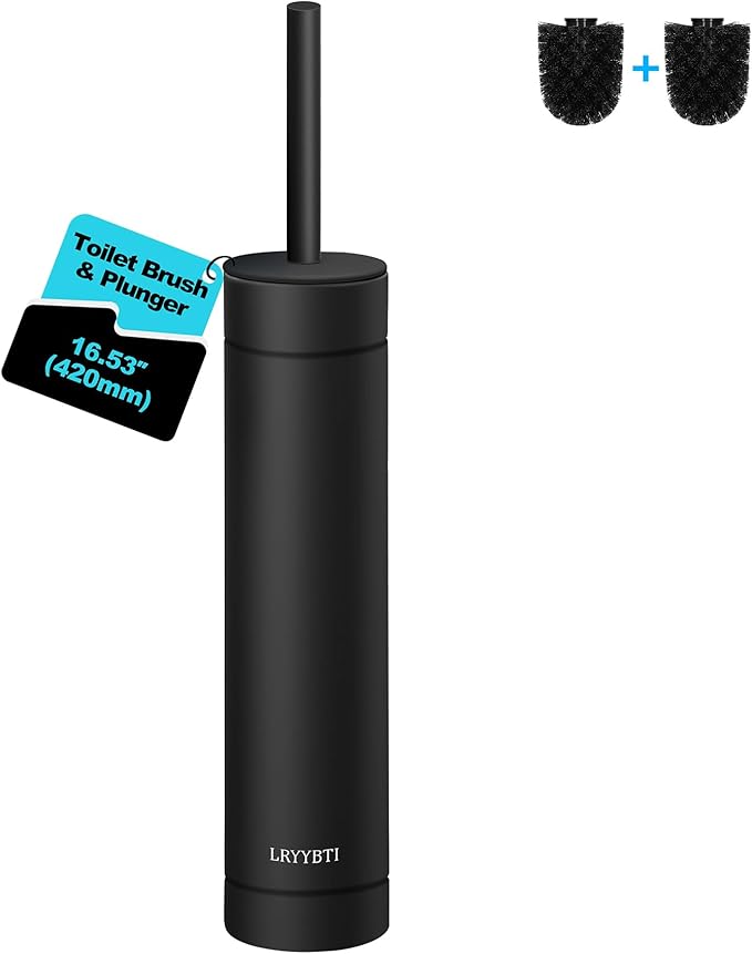 Stainless Steel Toilet Brush by LRYYBTI