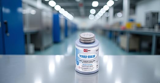Rectorseal 31631 1/4 Pint Brush Top Tru-Blu Pipe Thread Sealant - Image 3