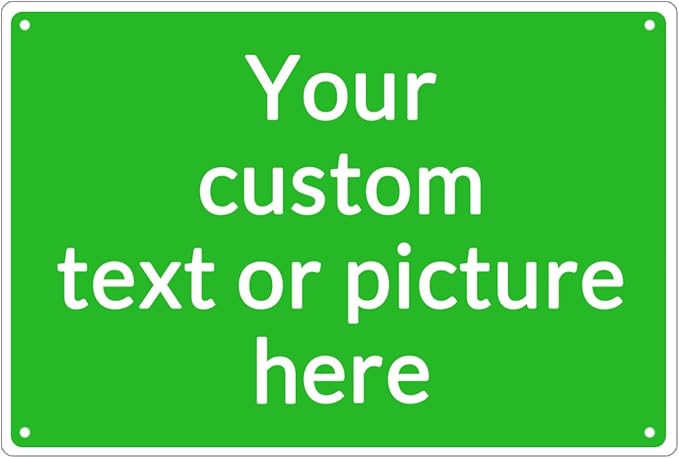 Personalized Aluminum Metal Signs - Image 8