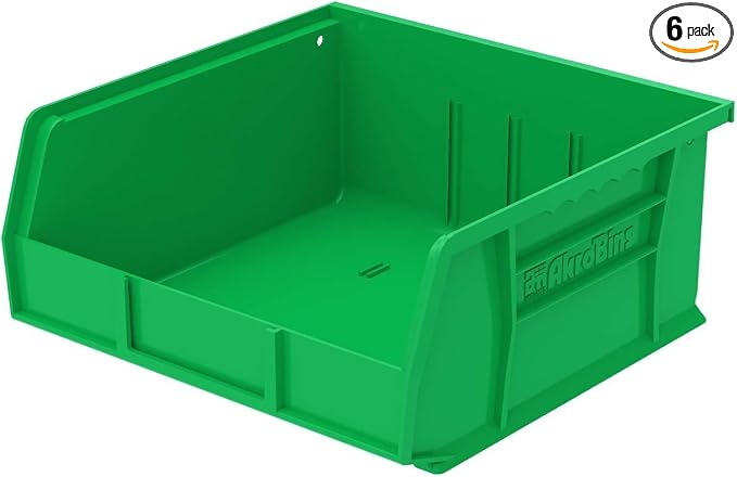 Akro-Mils 30235 AkroBins Plastic Storage Bins, Space-Saving Stackable Bins by Akro-Mils
