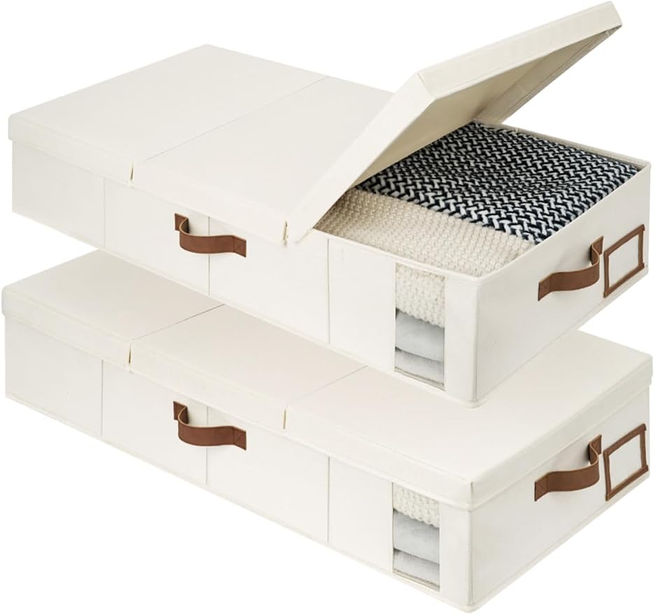 StorageWorks 2-Pack Jumbo Under Bed Storage Bins by StorageWorks