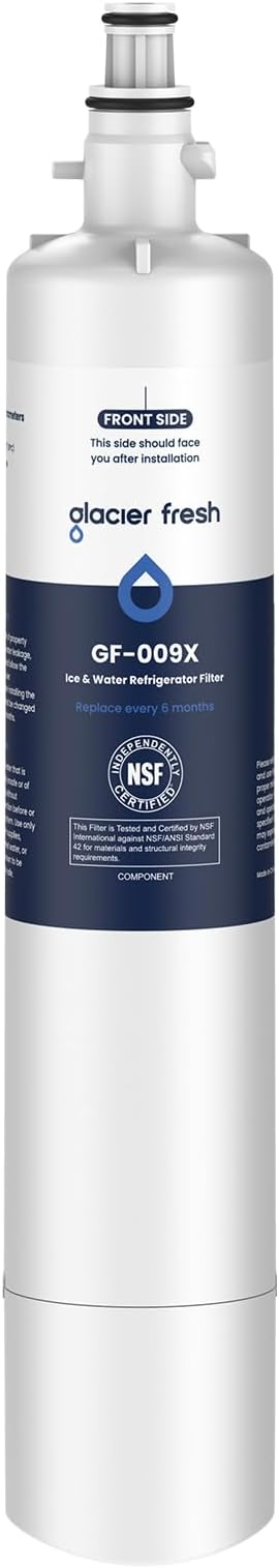 GLACIER FRESH Replacement for RPWFE, RPWF Refrigerator Water Filter, Compatible by GLACIERFRESH