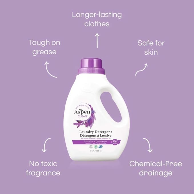 Natural Laundry Detergent Lavender & Lemongrass - Image 2