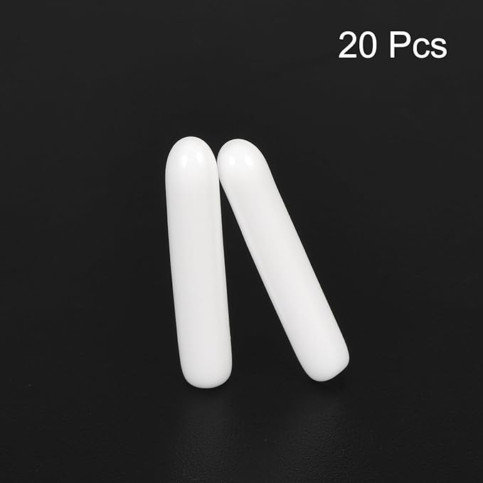 uxcell 20pcs Rubber End Caps 1.5mm ID Vinyl Round End Cap Cover Screw Thread - Image 2