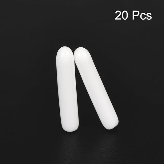 uxcell 20pcs Rubber End Caps 1.5mm ID Vinyl Round End Cap Cover Screw Thread - Image 2