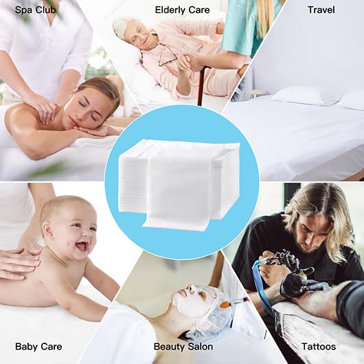 200Pcs Disposable Massage Table Sheets 31.5" x 71" Non-Woven Fabric Bed Covers - Image 4