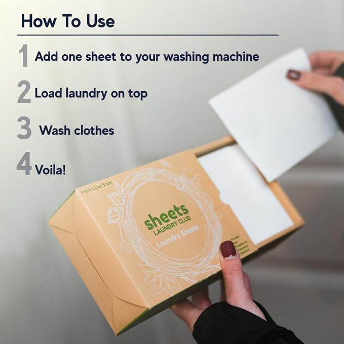 Sheets Laundry Club Laundry Detergent Sheets, 400 Loads - Image 4