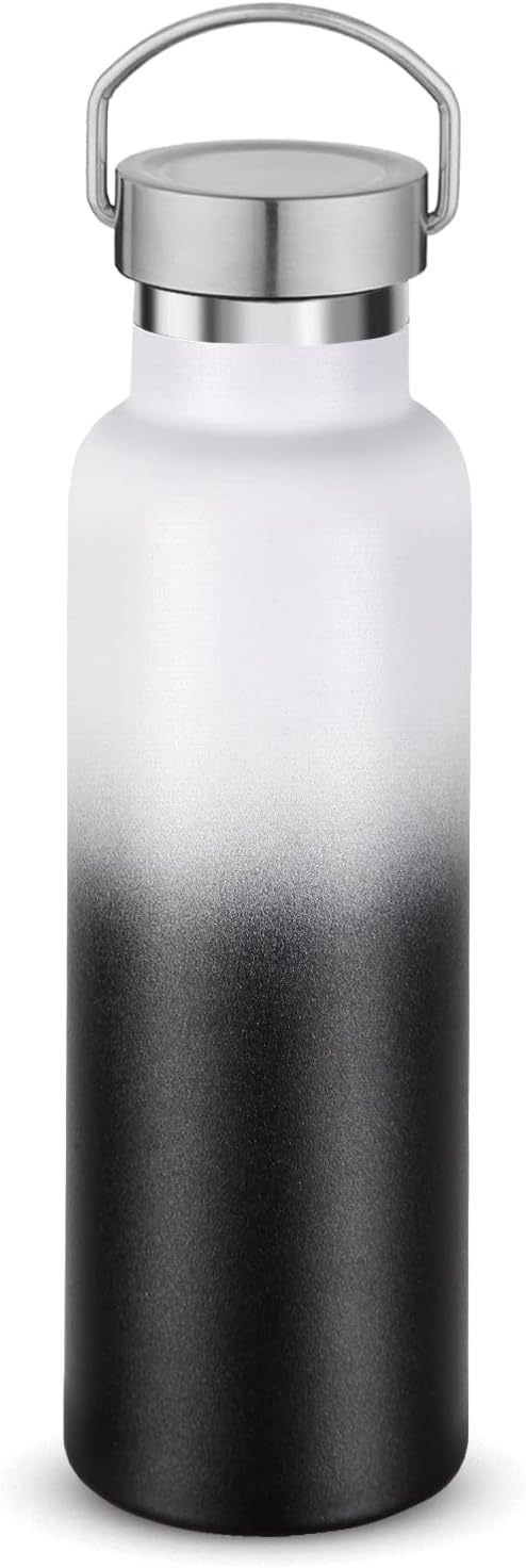 Neihepal Gradient Stainless Steel Water Bottles, 20 Ounce Vacuum Insulated by Neihepal