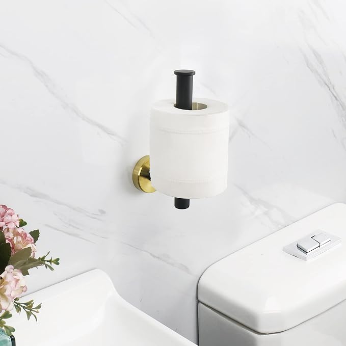 NearMoon Bathroom Toilet Paper Holder, Premium SUS304 Stainless Steel Rustproof - Image 3