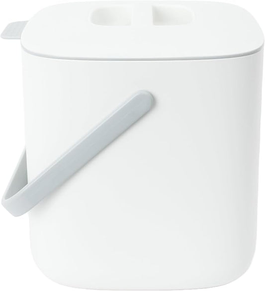 Blue Ginkgo Kitchen Compost Bin – Filter-Free, Odor-Tight Countertop Food Waste by BLUEGINKGO