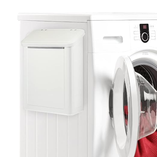 Picowe Magnetic Laundry Storage, Large Metal Lint Holder Bin - Image 5