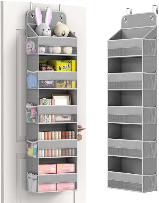 LAMU 5 Tier Over the Door Organizer Hanging, 5 Large Pockets and 10 Side by YourHome-OrganizationHelper