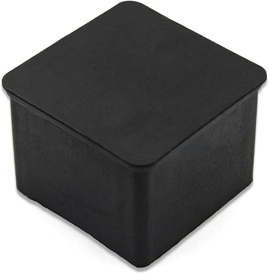 Flyshop Non-Slip Thick Rubber Leg Tips Floor Protectors Square Chair Leg Caps - Image 2