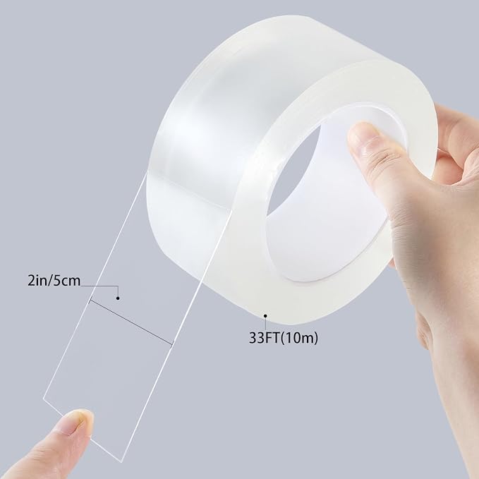 Transparent Window Weather Sealing Tape 2inch*33ft Weather Stripping - Image 2