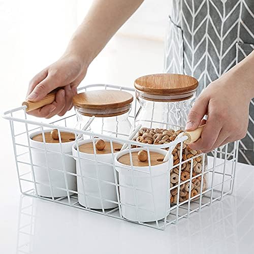 Kitchen Wire Baskets Farmhouse Decor Metal Food Storage Organizer, Household - Image 2