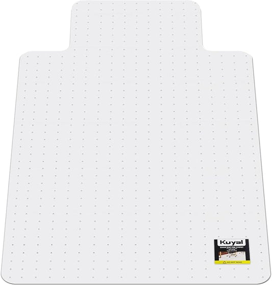 Kuyal Office Chair Mat for Carpet, 36x48 Clear Heavy Duty Computer Chair Mat by Kuyal