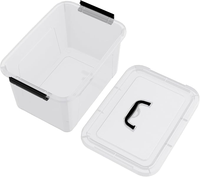 10.5 L Clear Latch Storage Bin - Image 7