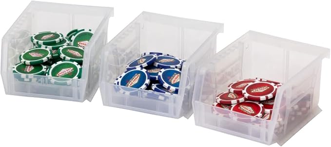 Akro-Mils 30210 AkroBins Plastic Storage Bins, Space-Saving Stackable Bins - Image 10