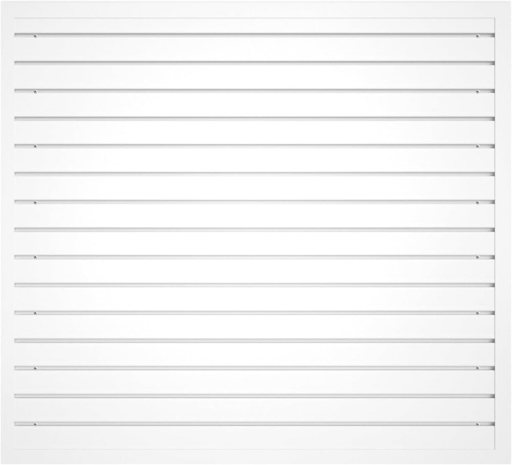 NeatiEase Slatwall Panel Wall Storage Systems, 4 x 4ft Slat Wall Paneling