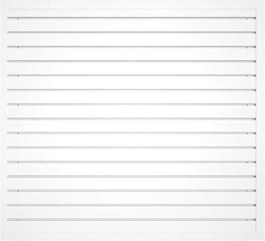 NeatiEase Slatwall Panel Wall Storage Systems, 4 x 4ft Slat Wall Paneling by NeatiEase