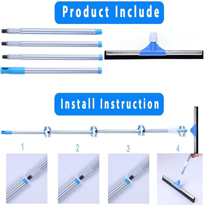 YONILL Floor Squeegee for Concrete Floor - Image 6