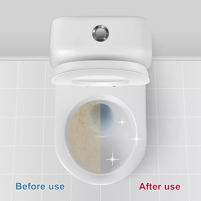 KIISIISO Toilet Bowl Cleaner Tablets, 12 PACK Commercial Household Bathroom - Image 6