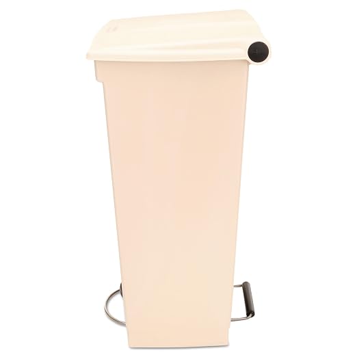 Rubbermaid Commercial Products Legacy Step-On Plastic Trash Can/Container - Image 2