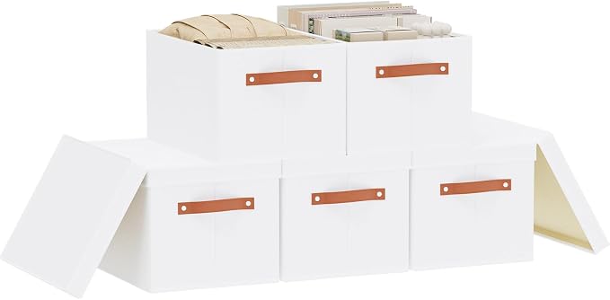 Fabric Storage Bins, Clothes Boxes by YheenLf