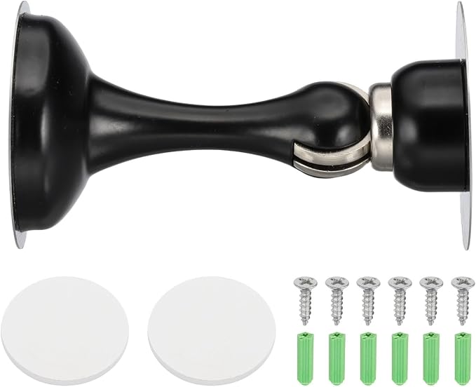 MECCANIXITY Magnetic Door Stoppers Stainless Steel Door Stops, Wall Floor by MECCANIXITY