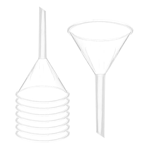 PATIKIL 3 Inch Clear Plastic Funnel by PATIKIL