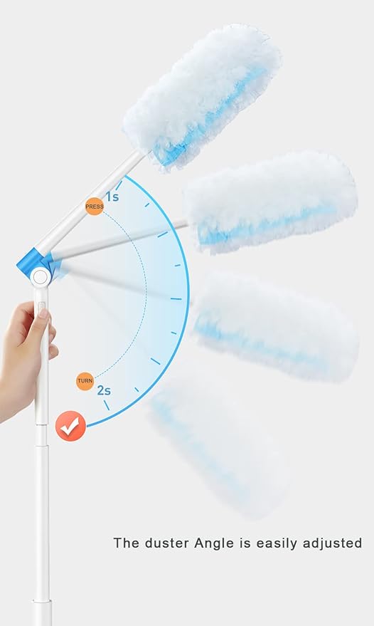 360 Degree Dusters Multi Surface Duster Refills Kit Extender Handle - Image 4