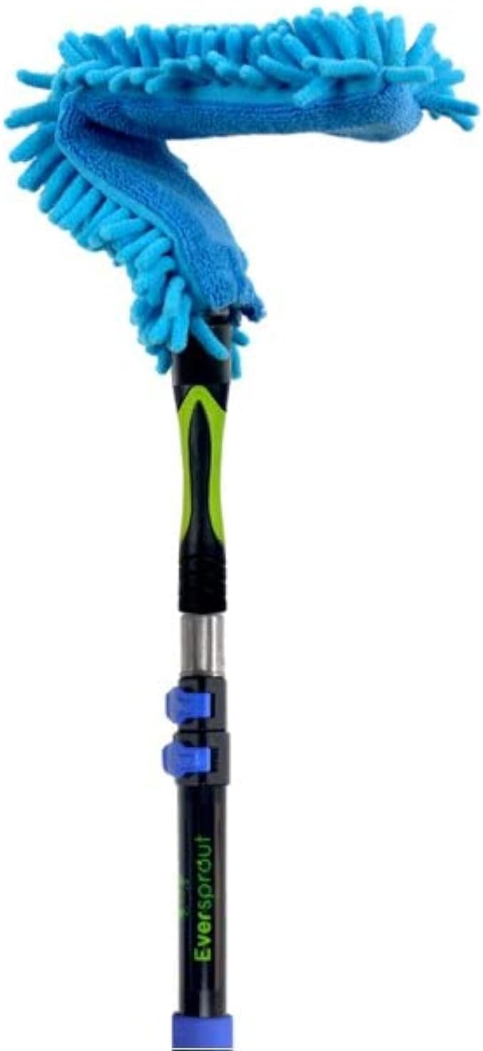 EVERSPROUT 3 Foot Flexible Microfiber Ceiling & Fan Duster | Bendable to Clean by EVERSPROUT