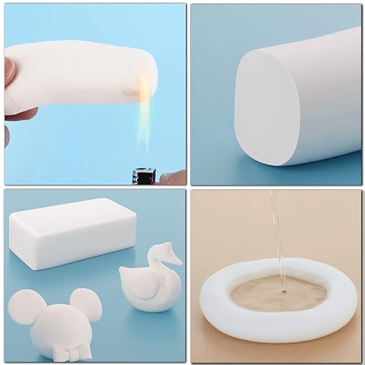 Waterproof Duct Seal Repair Sealing Clay 4 Pack White Moldable Silicone Putty - Image 5