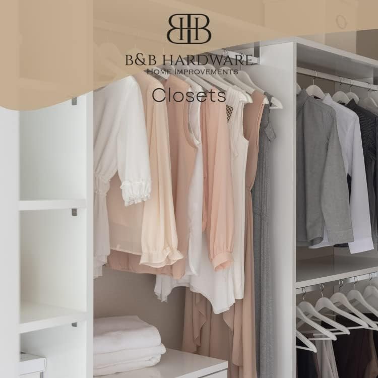 B&B HARDWARE White Cabinet Shelves Melamine - Custom Cut to Size - Ideal ...