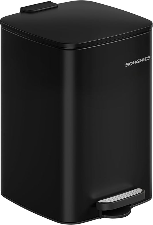 SONGMICS Kitchen Trash Can, 5.2-Gallon Trash Bin, Stainless Steel Garbage Can by SONGMICSbySONGMICSHOME
