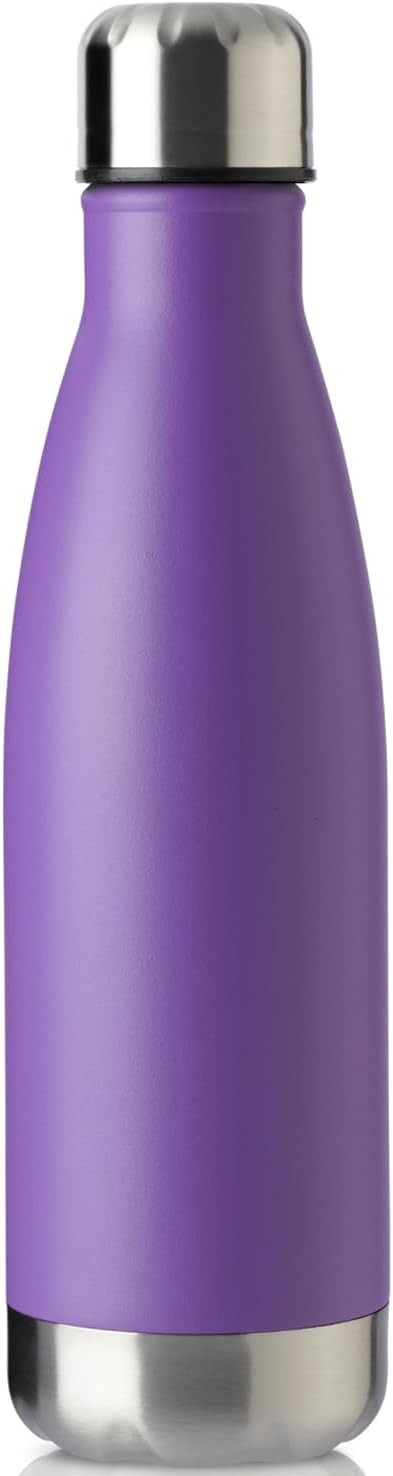 MEWAY 17oz Sport Water Bottle Vacuum Insulated Stainless Steel Leak-Proof by MEWAY