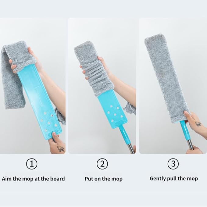 Saker Plus Retractable Gap Dust Cleaning Artifact, Saker Plus Flat Duster - Image 5