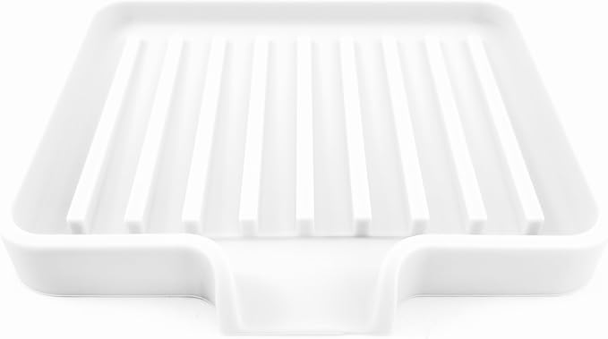 Happitasa Silicone Soap Dish Tray and Sponge Holder by Happitasa