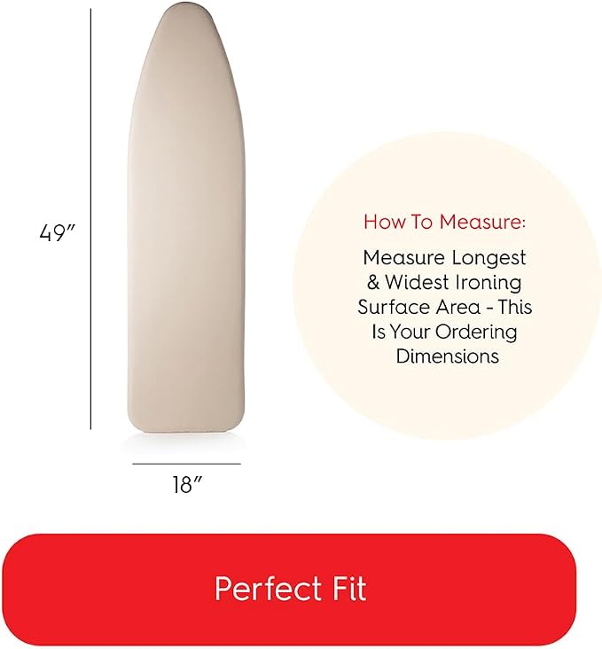 TIVIT Ironing Board Cover 18 x 49 - Image 2
