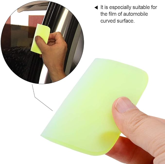 NEWISHTOOL PPF Squeegee for Vinyl, Soft Rubber Scraper PPF Tools, 3IN1 Small - Image 6