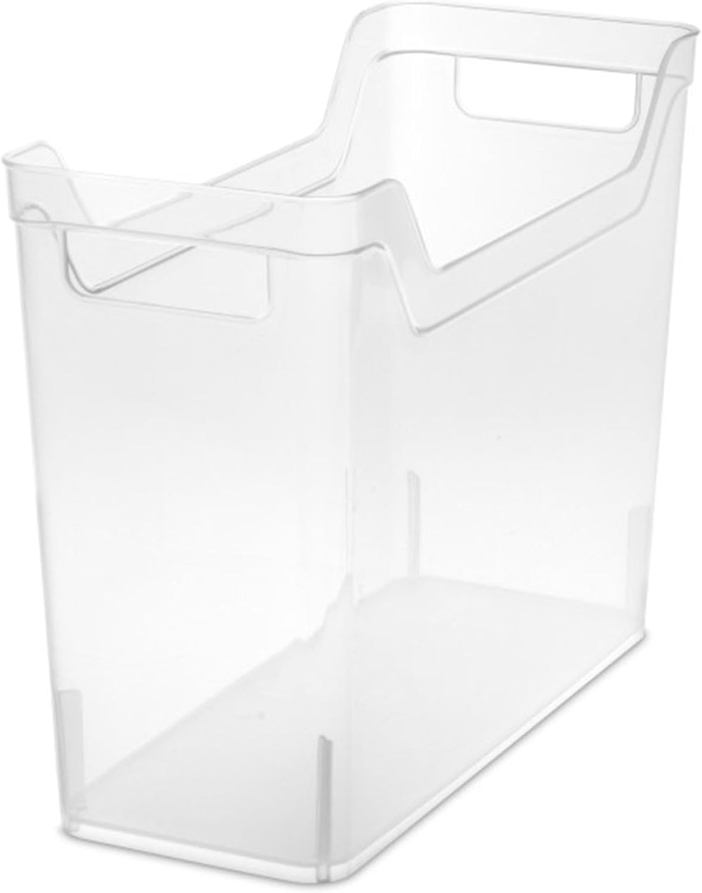Sterilite Narrow Shelf Bin Organizing Plastic Container, Home Kitchen or Offi...