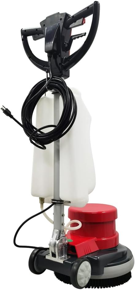 1100W Red Floor Polisher Commercial Floor Cleaner Polishing Machine Carpet - Image 8