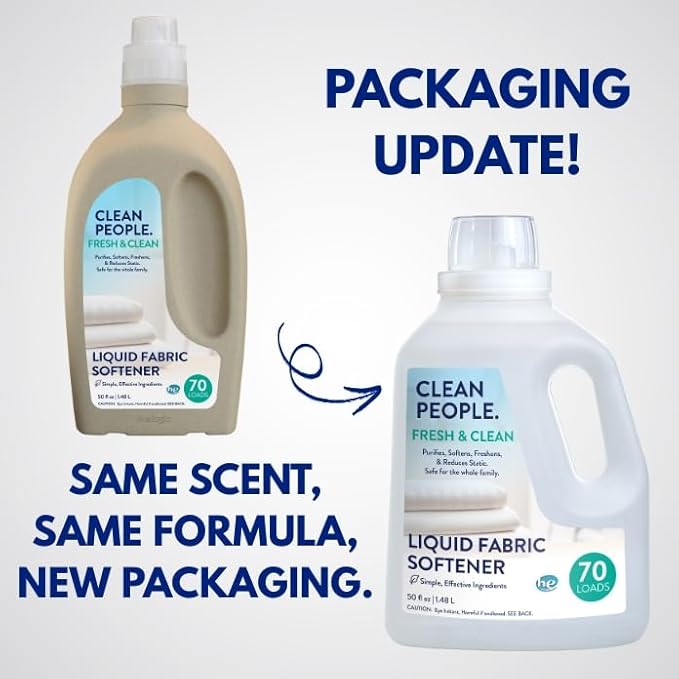 The Clean People Liquid Fabric Softener - Image 2