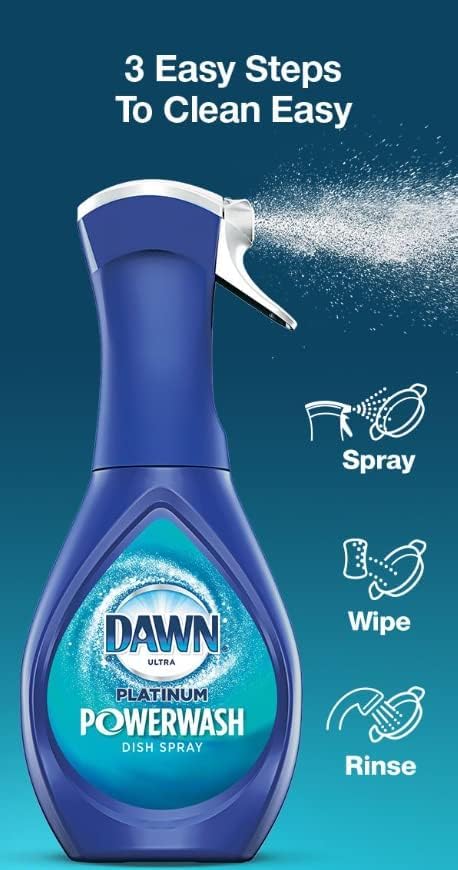 Dawn Platinum Powerwash Dish Spray Soap, Fresh Scent Refill- 16oz - Image 3