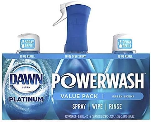 Dawn Platinum Powerwash Dish Spray Soap, Fresh Scent Refill- 16oz - Image 7