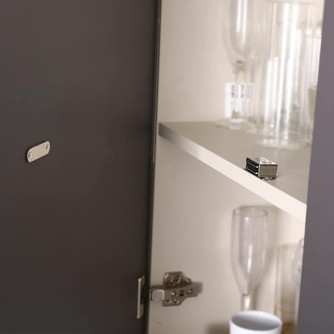 Mousike Cabinet Magnets 30lb Stainless Steel Magnetic Door Catch - Image 5