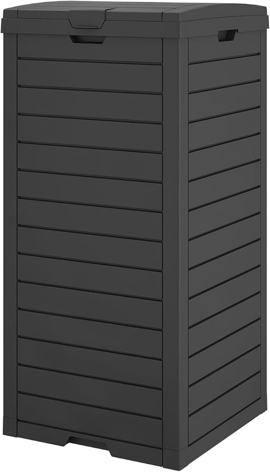 Outdoor Trash Can, 31 Gallon Garbage Can by LHBGO